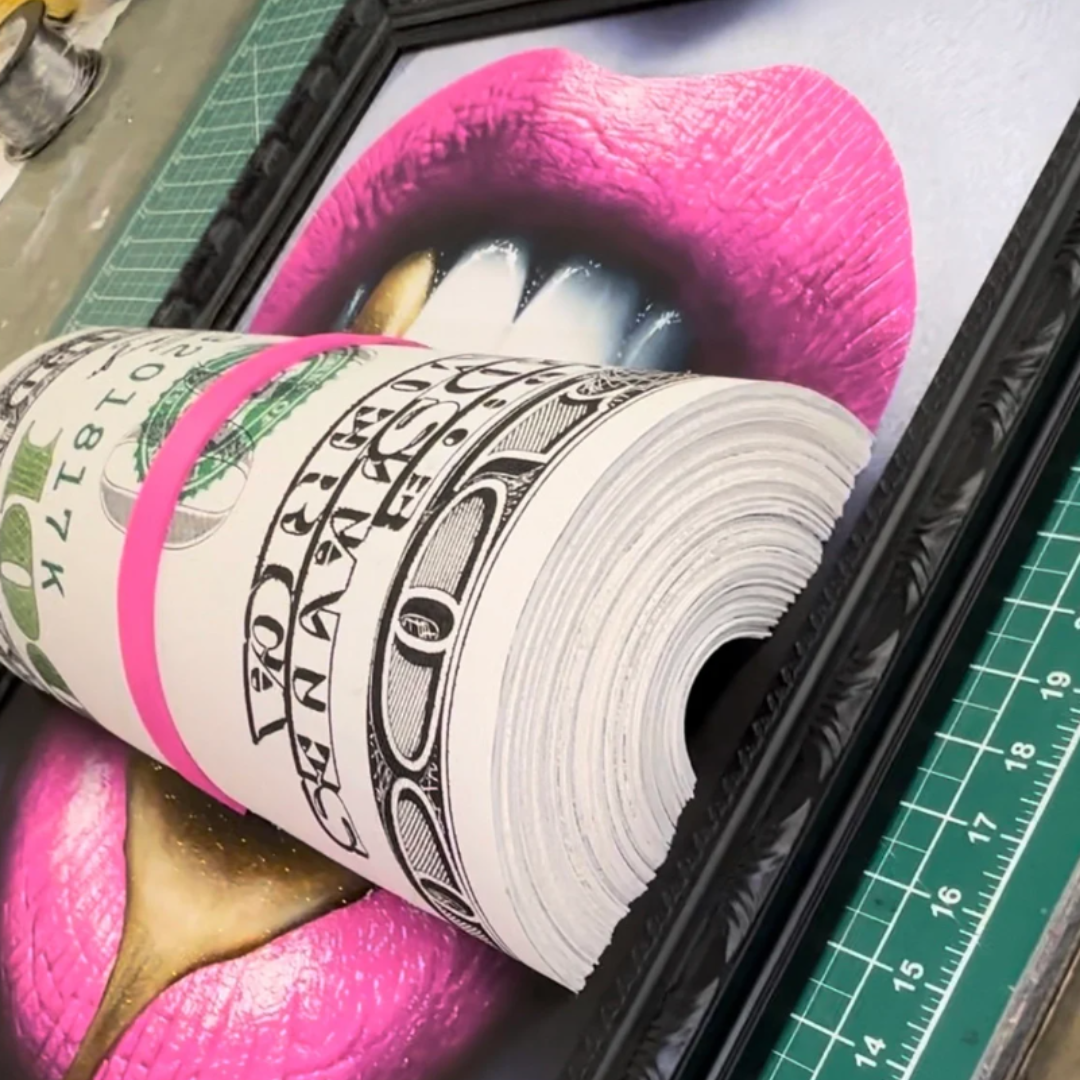 Money Talks - 3D Art