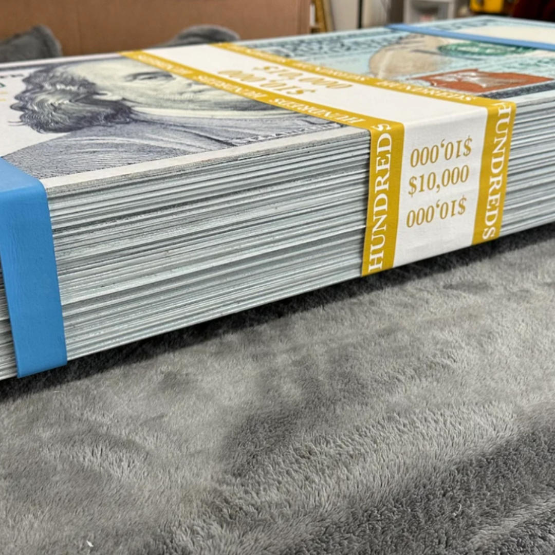 100 Money Stack - 3D Art