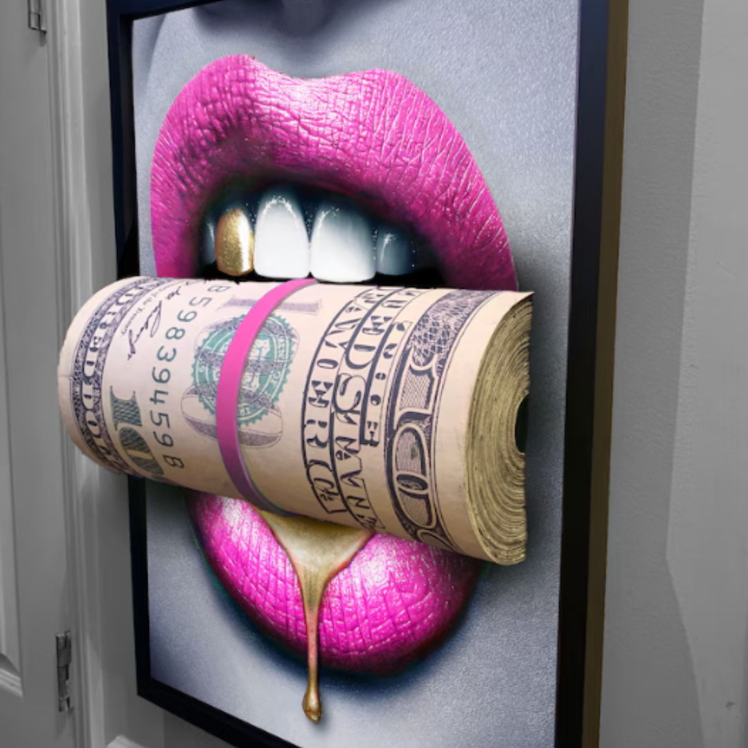 Money Talks - 3D Art