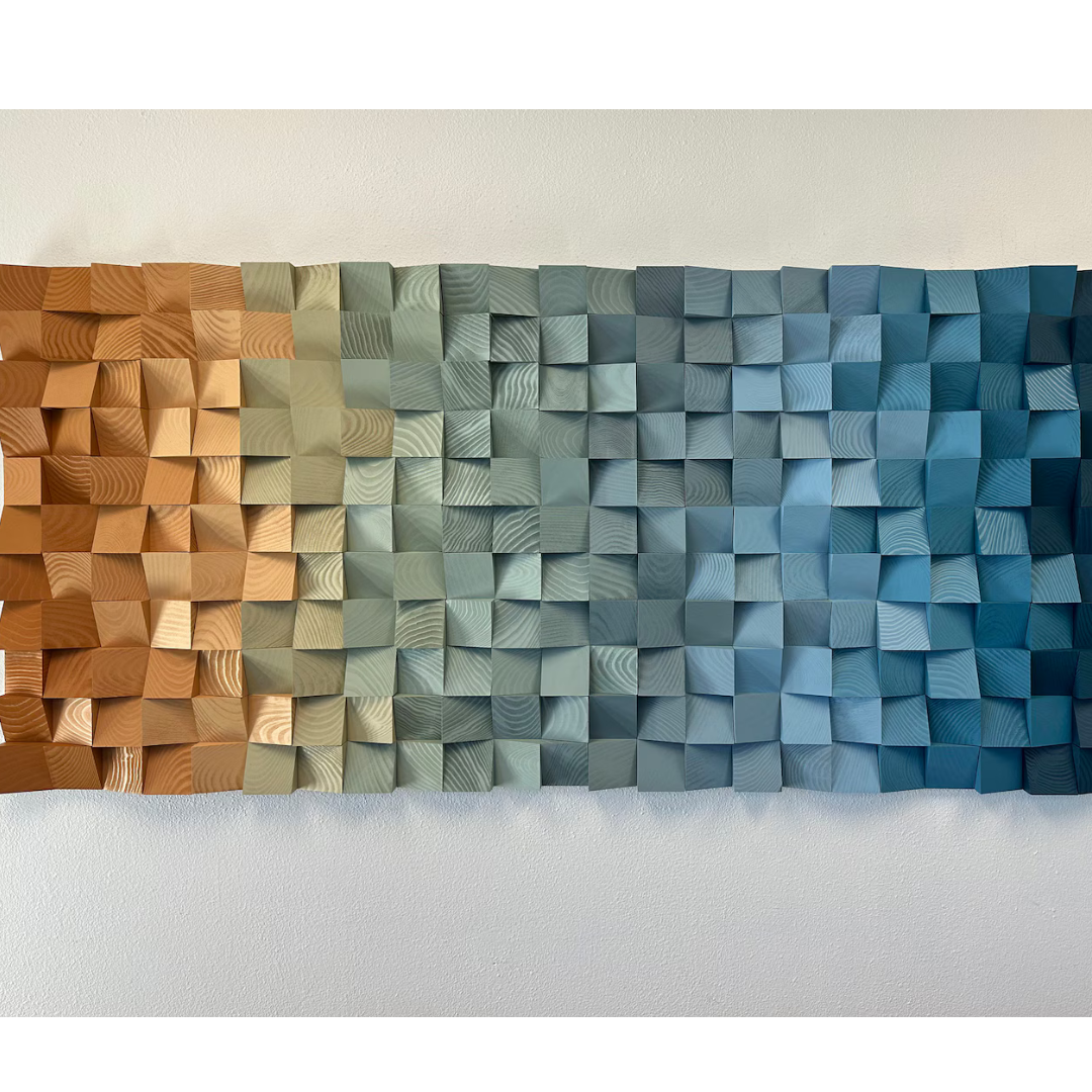 Geometric Wood Art