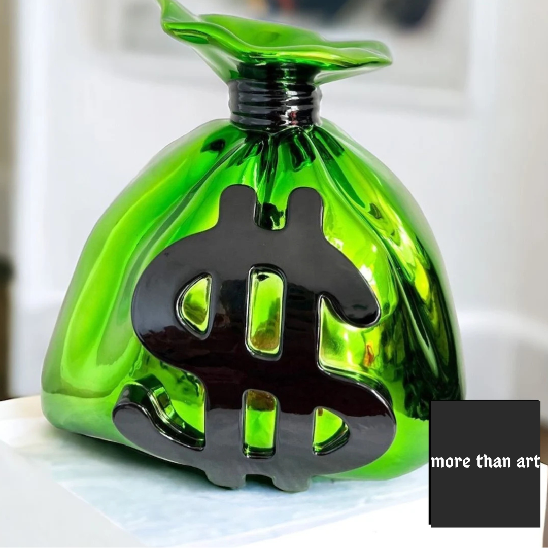 Money Bag Sculpture