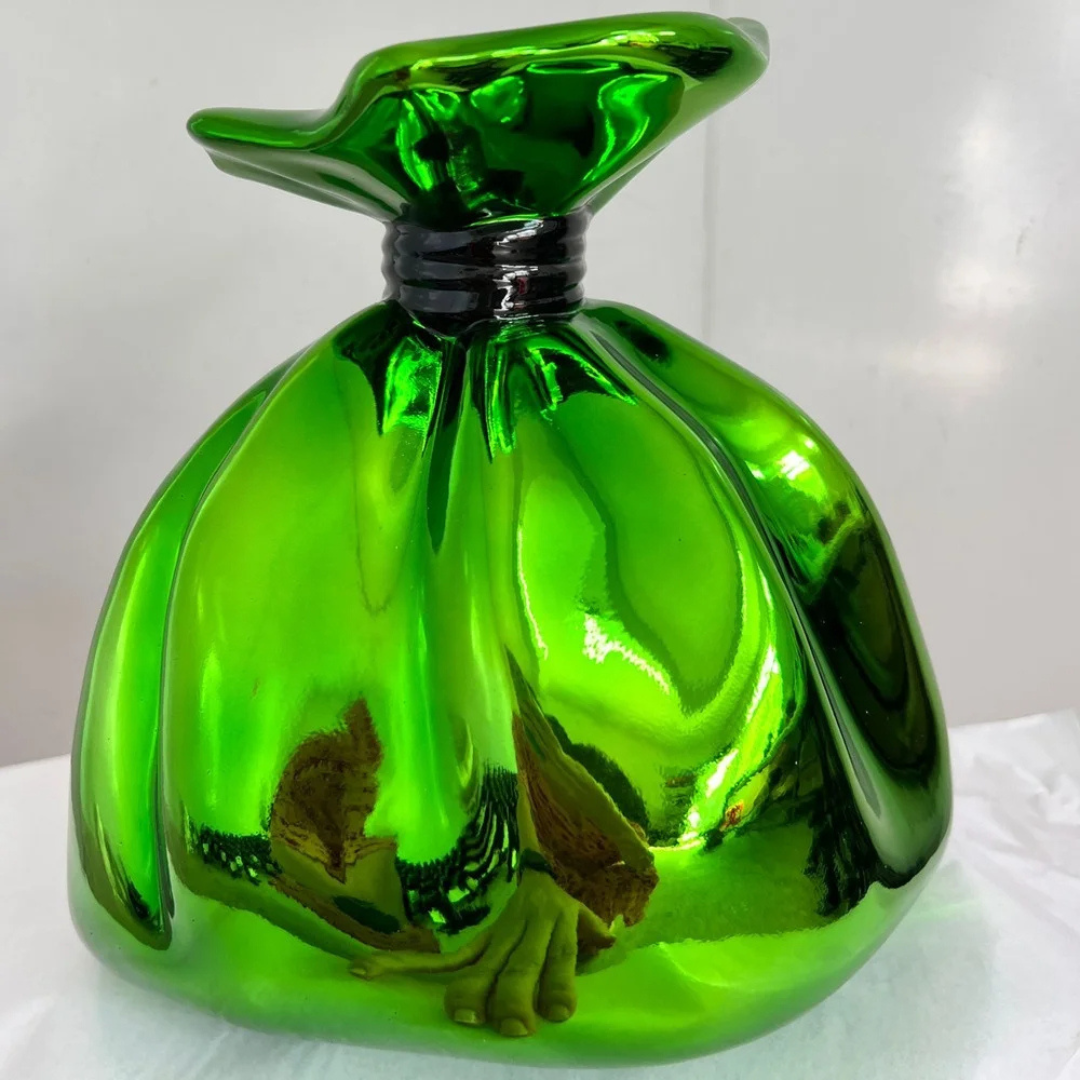 Money Bag Sculpture