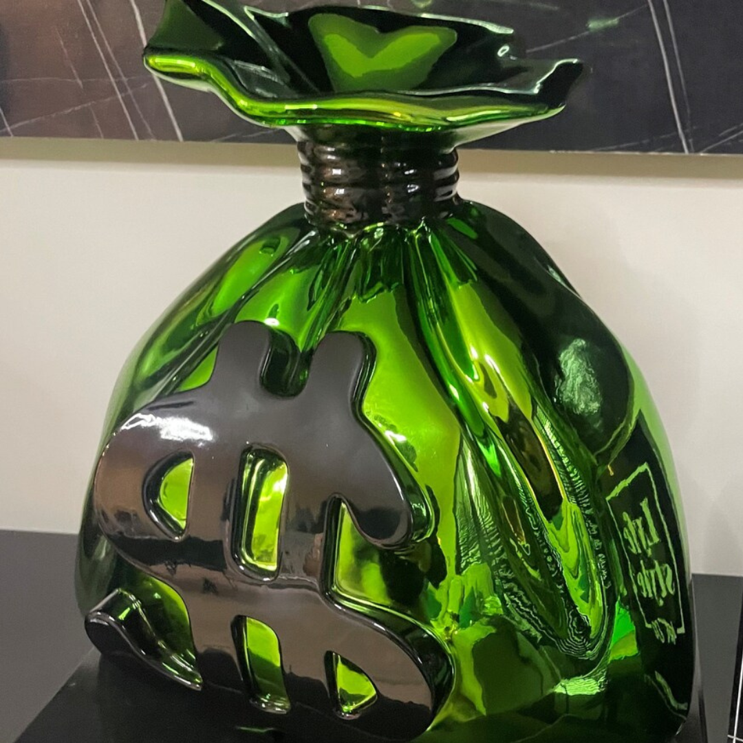 Money Bag Sculpture