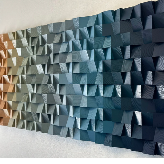 Geometric Wood Art