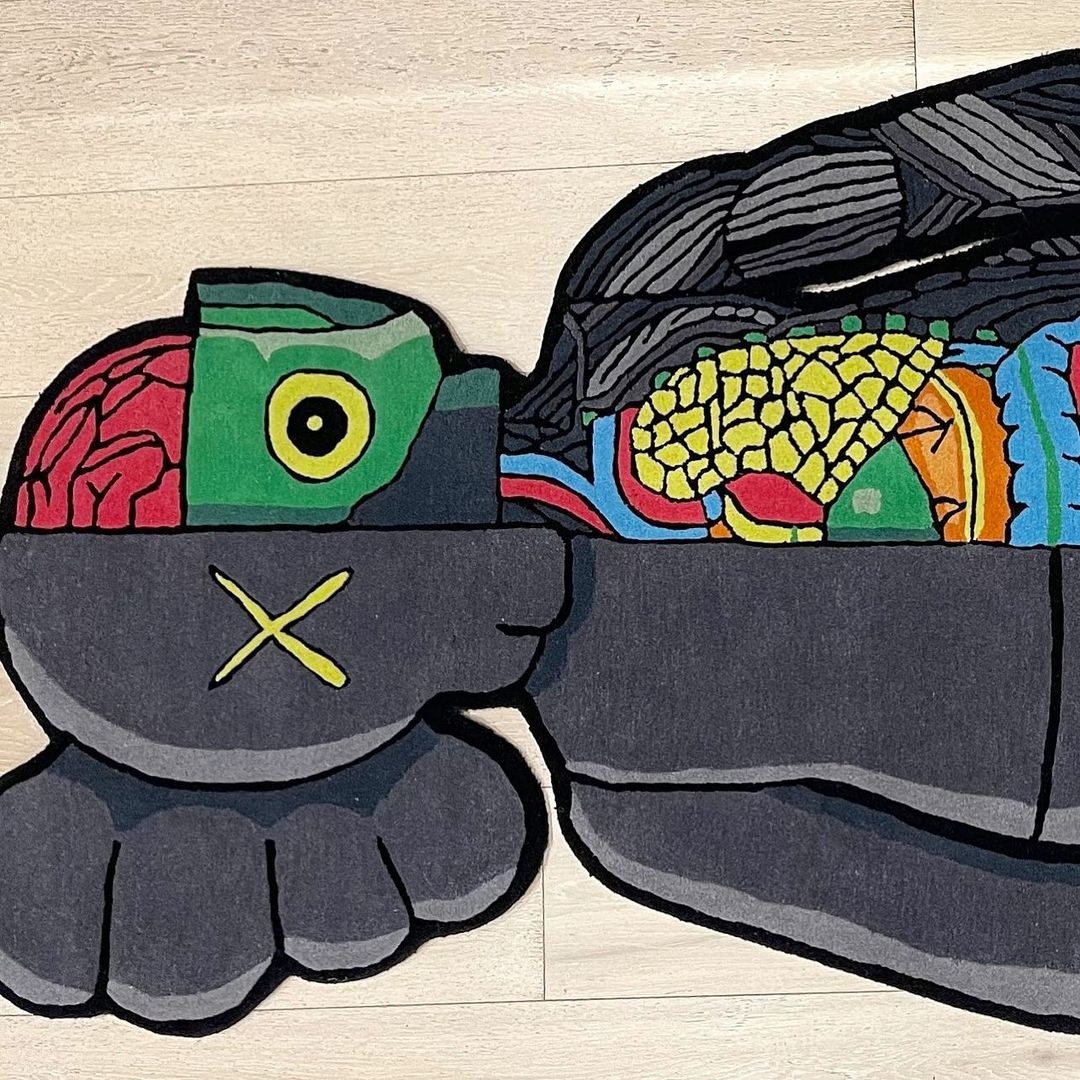 Kaws Flayed Rug